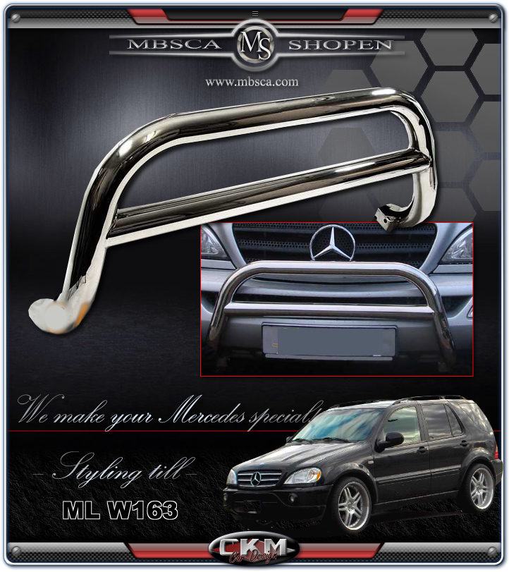 Chromed bull guard V2 1 pcs