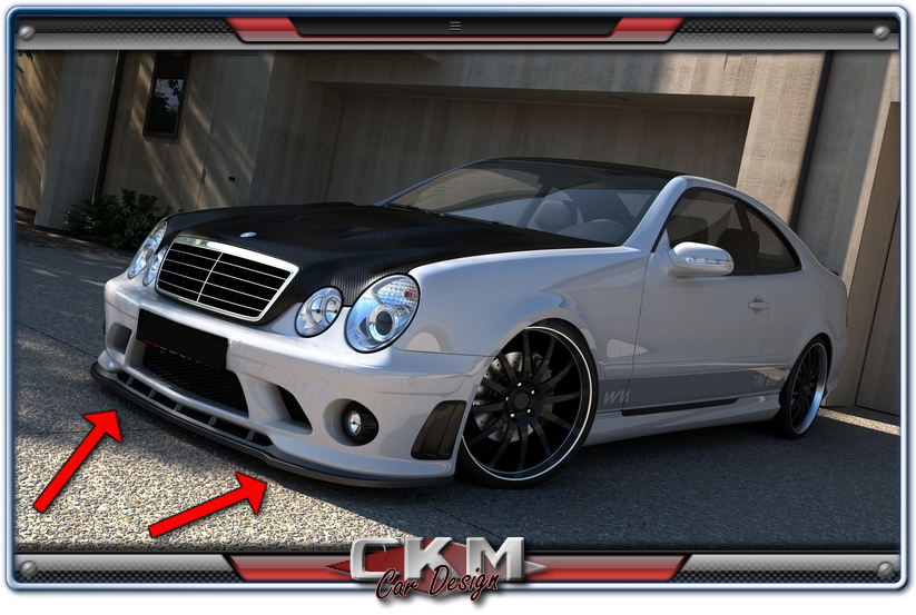 1. CKM Spoiler kit FRONTLIP 1st