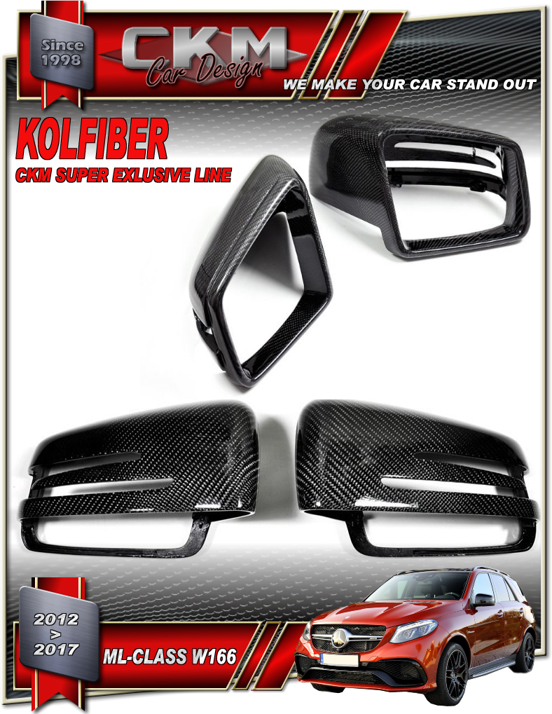 1. Carbon Mirrorcovers 2pcs - 3