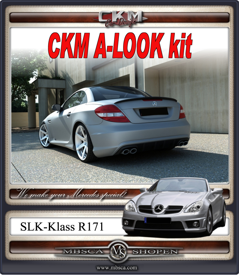 1. CKM "A-look" rear bumper kit - 2