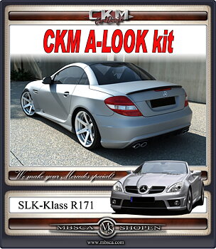 1. CKM "A-look" rear bumper kit