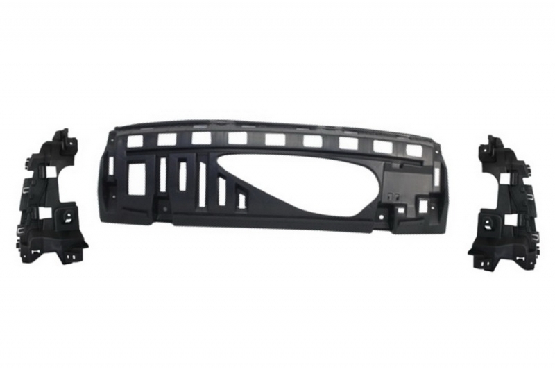 1. ckm w213 2018 FACELIFT  a-look  rear diffuser kit Black trim - 4