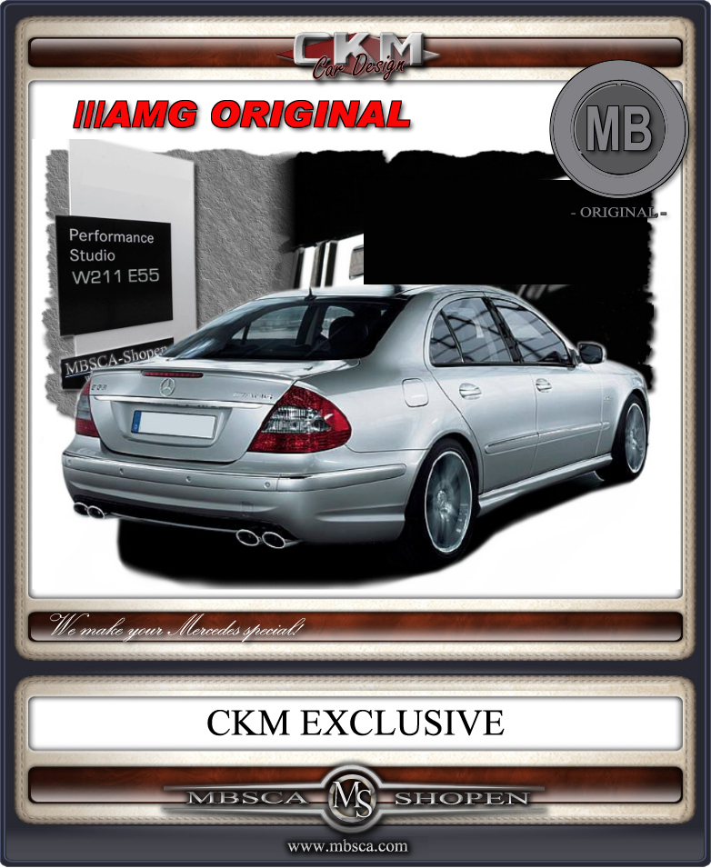 1. W211 AMG ORGINAL E55 Styling Kit 02-06 - 2