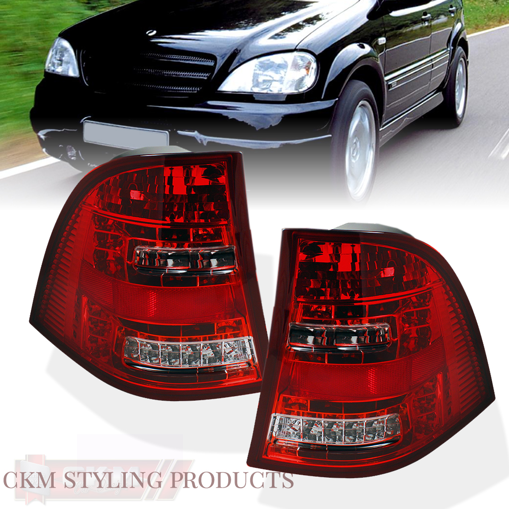 Tailights LEd 2 pcs set. Red/Clear C-STYLE 2pcs