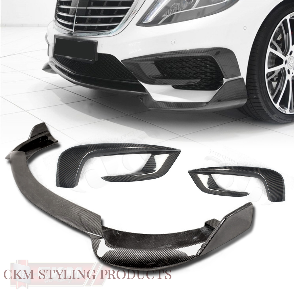 1. CKM B-Style carbon fiber front kit 3pcs