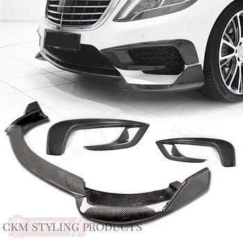 1. CKM B-Style carbon fiber front kit 3pcs