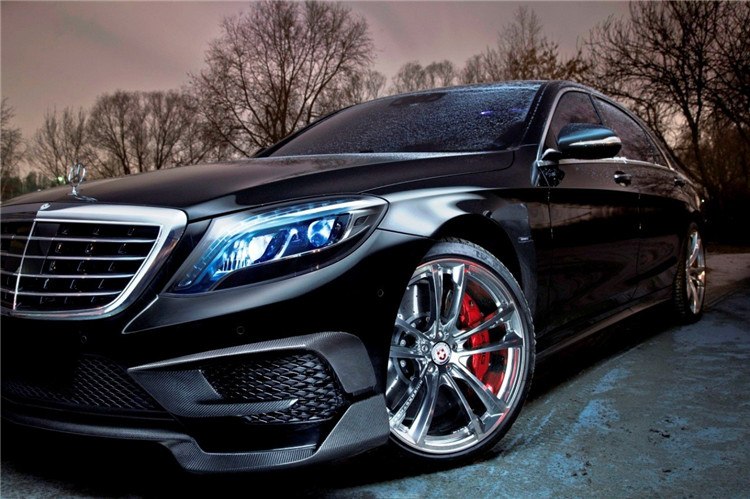 1. CKM B-Style carbon fiber front kit 3pcs - 4