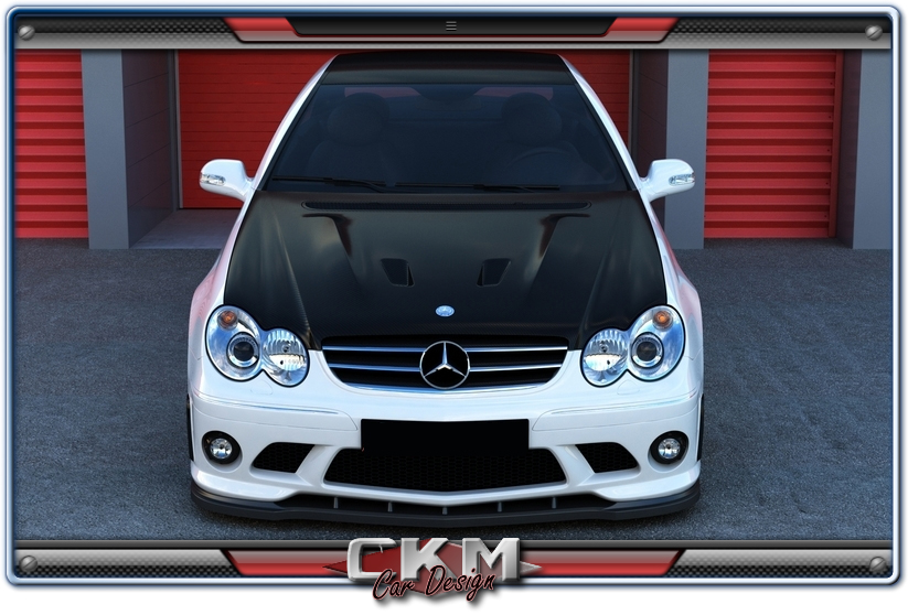 1. CKM Spoiler kit 4 delar "C63 AMG LOOK"  - 2