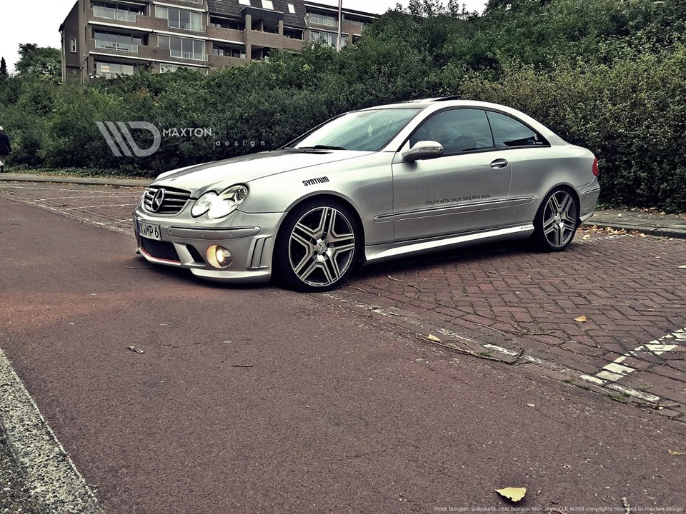 1. CKM Spoiler kit 4 delar "C63 AMG LOOK"  - 5