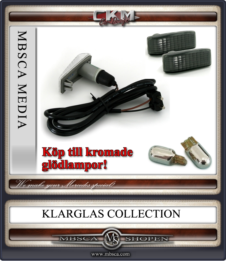 Blinkers sideblinkers Smoke square 1 pcs - 2