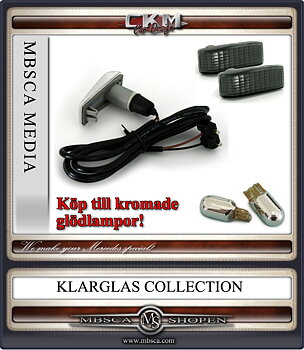 Blinkers sideblinkers Smoke square 1 pcs