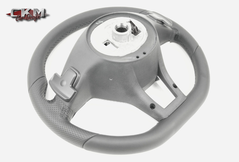 1. Steering Wheel AMG OEM black Leather/perforated - 2