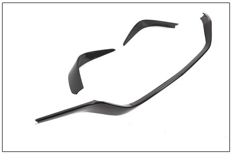 1. CKM Carbon front spoilers 3 pcs - 5