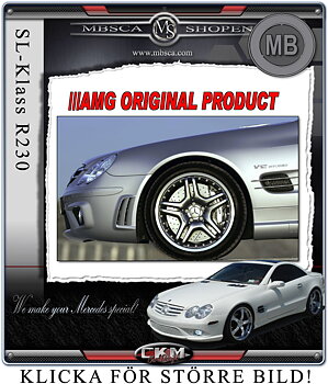 1. AMG ORIGINAL SL65 kofångare fram.