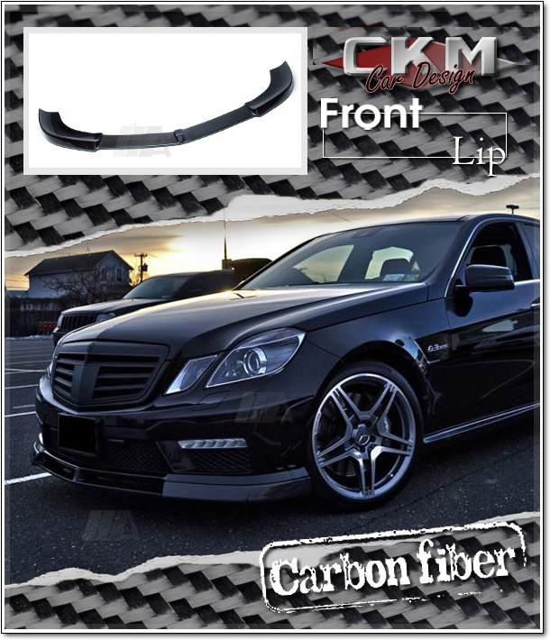 2. Kolfiberläpp till E63 AMG OEM  front