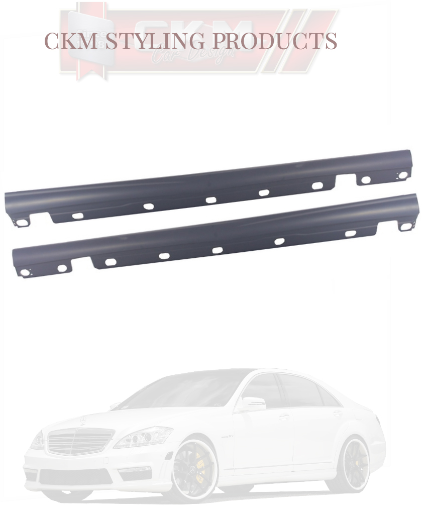 1. CKM "S65 A-look" facelift 2pcs SHORT sideskirts