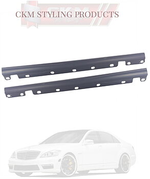 1. CKM "S65 A-look" facelift 2pcs SHORT sideskirts