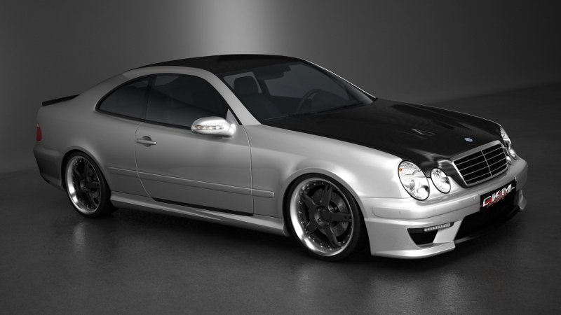 1.CKM frontspoiler DRL in AMG look - 3