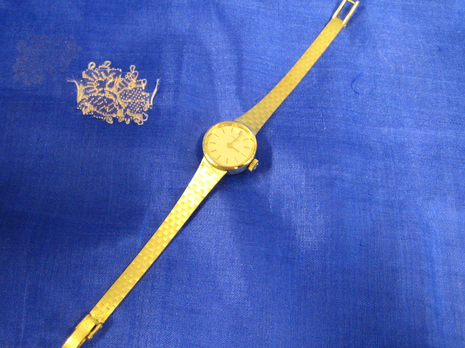 Armbandsur i 18 karat guld.Longines. Mekaniskt verk. 1960tal.