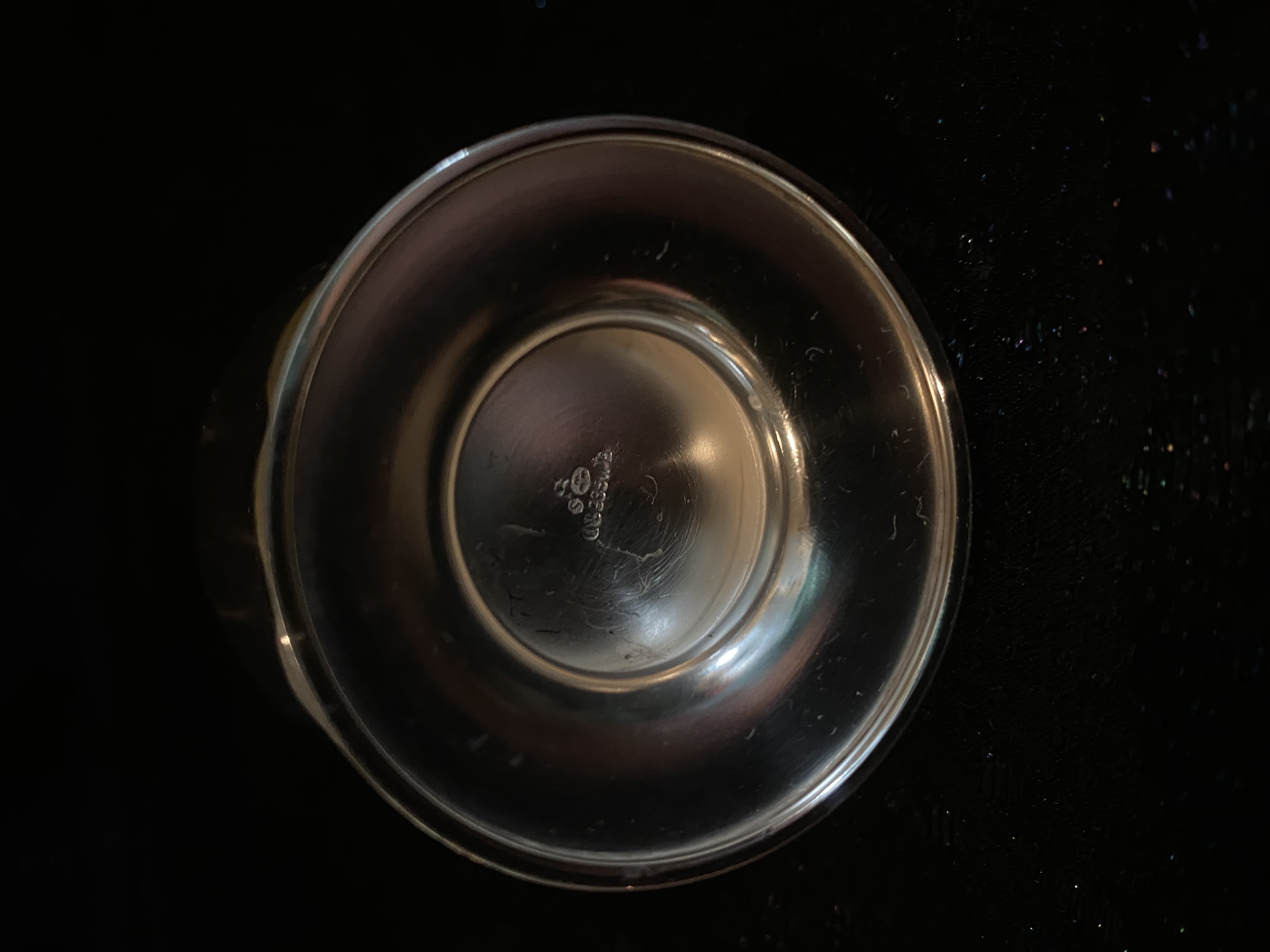 Vas -Rosvas  i Äkta silver. Sterling silver. Ny, oanvänd från 1950talet - 3