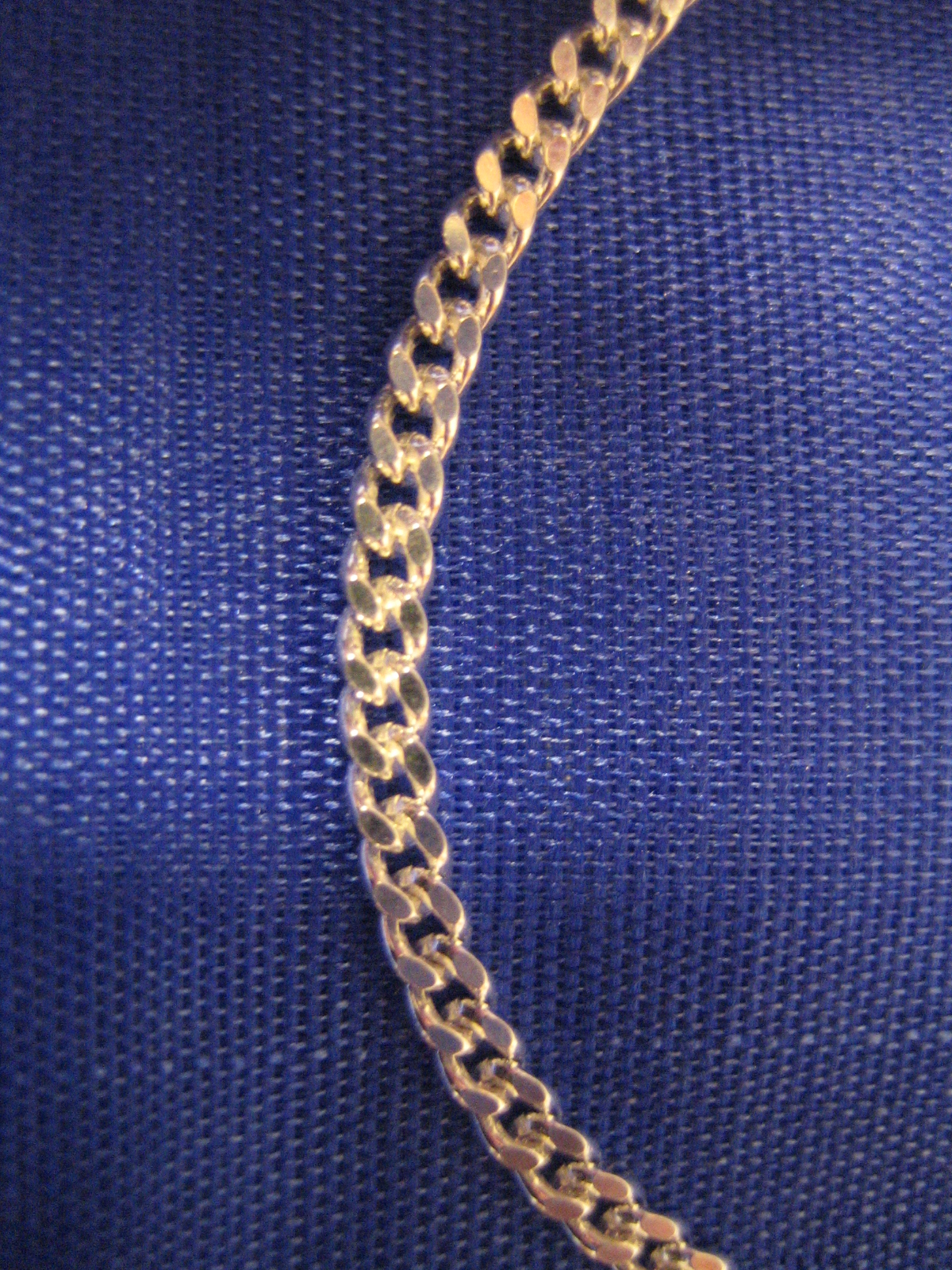 Silver halsband.Modell Pansar 45cm - 2