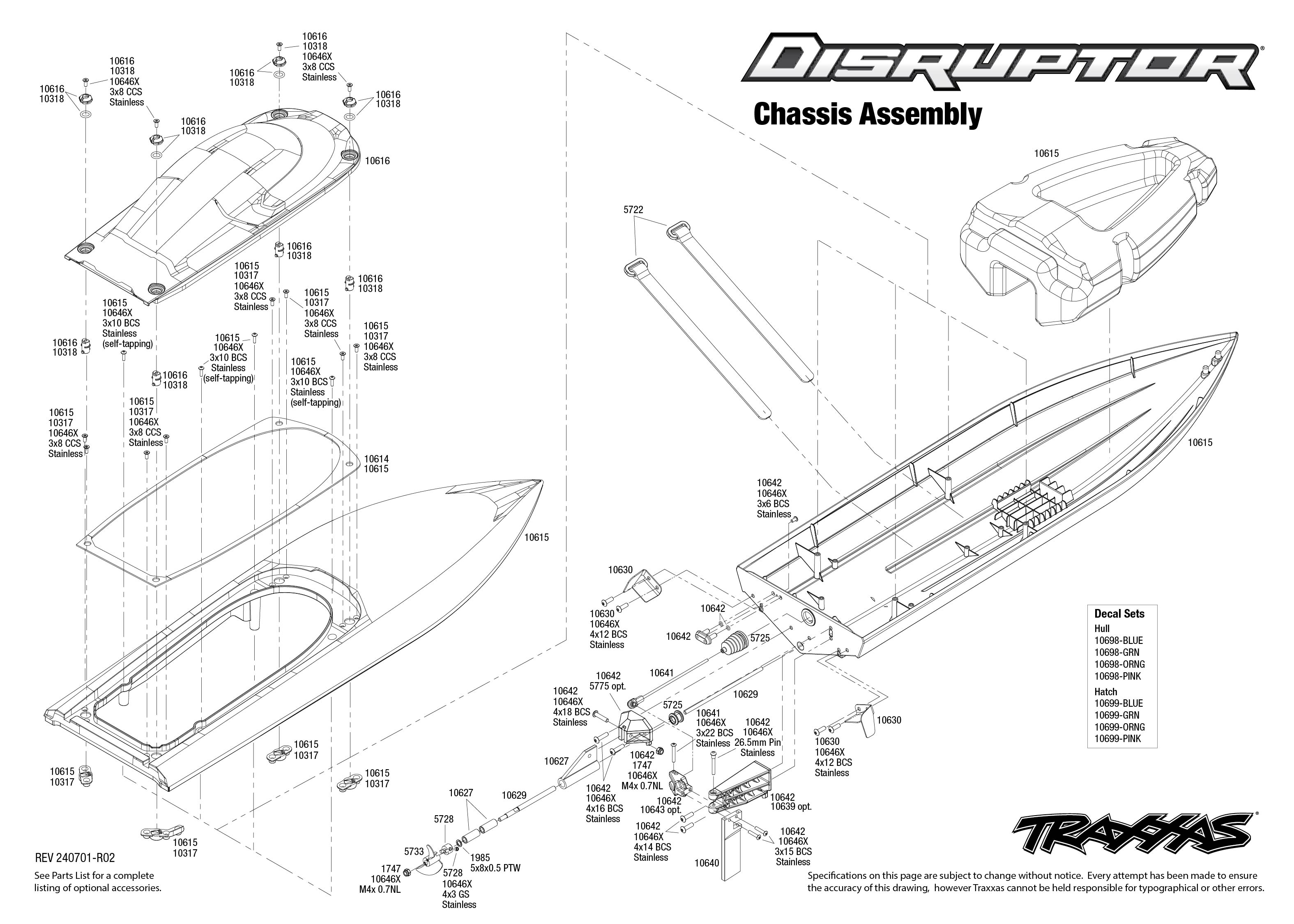 Traxxas Boat Trailer for Disruptor - TRX10650 - MK Racing RC Car Shop