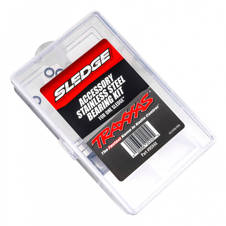 Traxxas 9594X Kullagersats Komplett Rostfritt Sledge