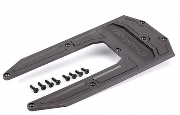 Traxxas 429623A Skidplate Chassis Graphite Gray Sledge