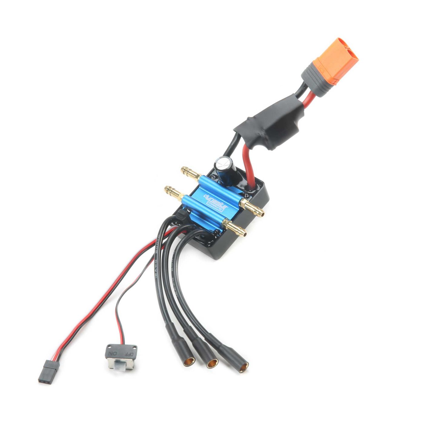 Dynamite 120A BL Marine ESC 2-6S Single Connector