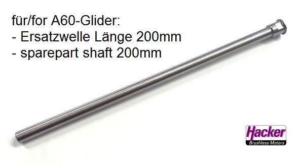 Hacker Axel  for A60-L-Glider 200mm