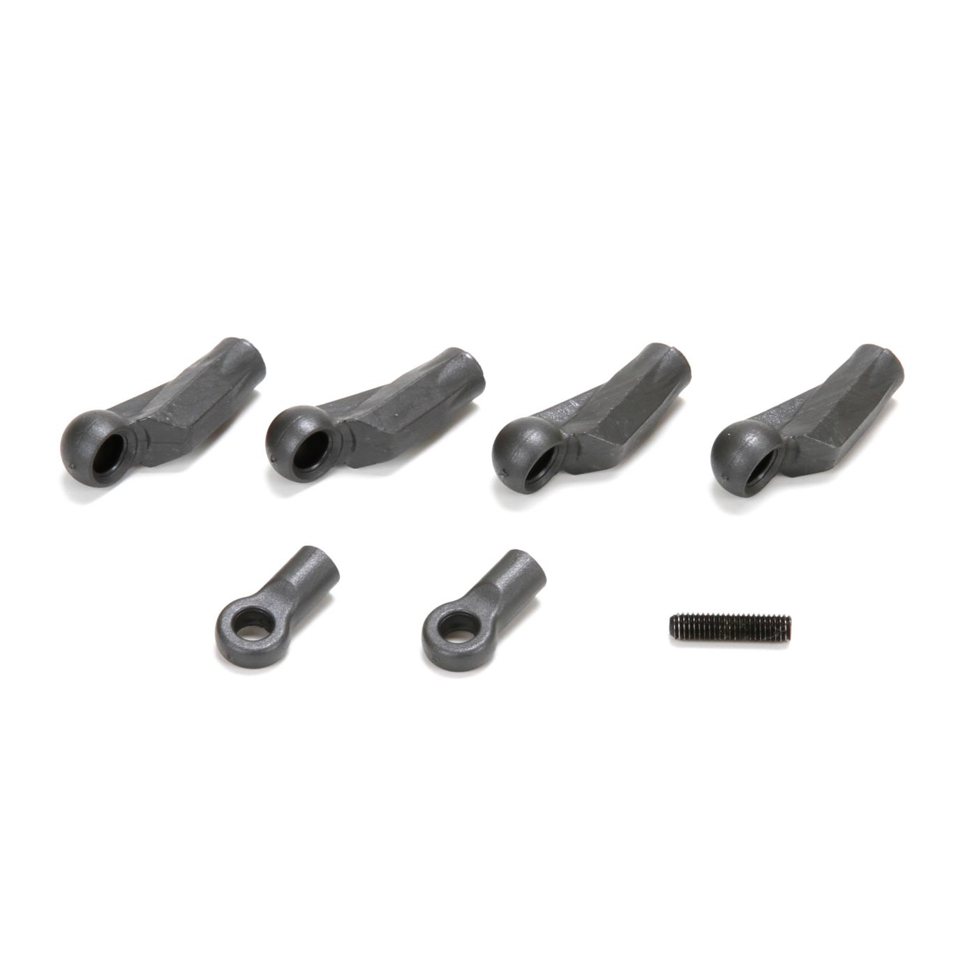 TLR TLR231029 Steering Link and Angled Ball Cups: 22/2.0/T/SCT