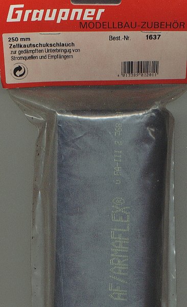 Cellular Caoutchouc Tube (250 mm)