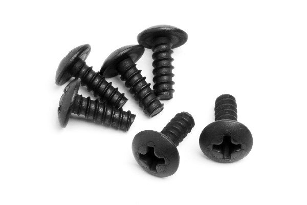 Maverick RC MV22046 Round Head Screw M3x8mm (6Pcs) - 2