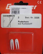 Rudder Horn of Plastic, Pack of 2