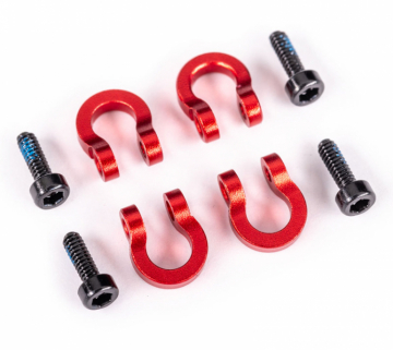 Traxxas 429734R D-Rings Aluminium (4) TRX-4M