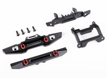 Traxxas 9734X Stötfångare Aluminium Fram+Bak Set Land Rover TRX-4M