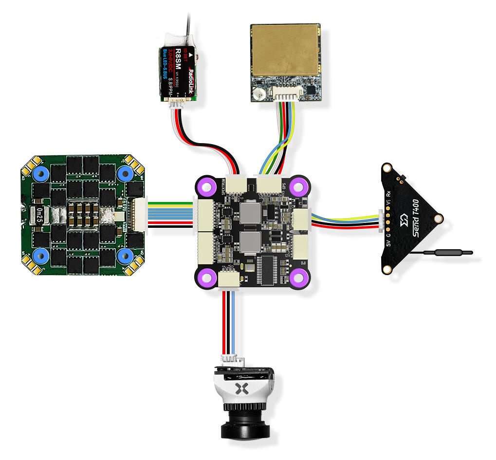 RADIOLINK RLF722 F722 Flight Controller Racing Master - 6
