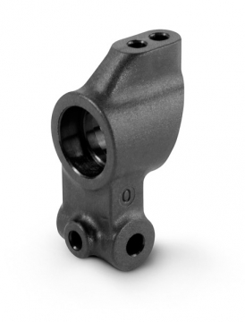 Upright 0dgr Outboard Toe-in Graphite