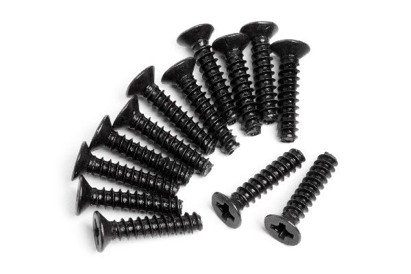 Maverick RC MV22053 Countersunk Cross Head Self-TapScrew M3x14mm 13Pcs - 2