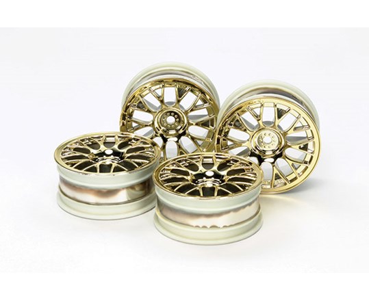 TAMIYA 54736 Gold Plated Mesh Whl +2 *4 - 2