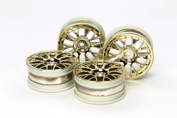 TAMIYA 54736 Gold Plated Mesh Whl +2 *4