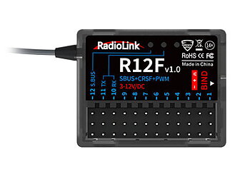 RADIOLINK RLR12F Mottagare R12F 12-kanaler