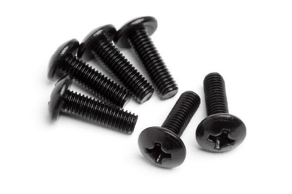 Maverick RC MV22057 Round Head Screw M3x10mm (6Pcs) - 2