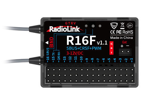 RADIOLINK RLR16F Receiver R16F 16-channels