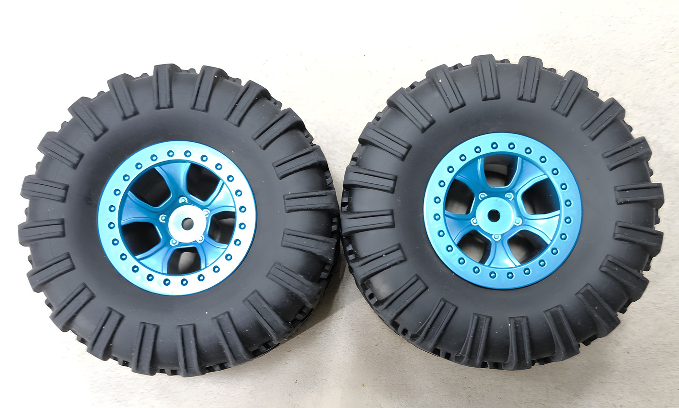 WLToys Däck & Fälg Blå (2)