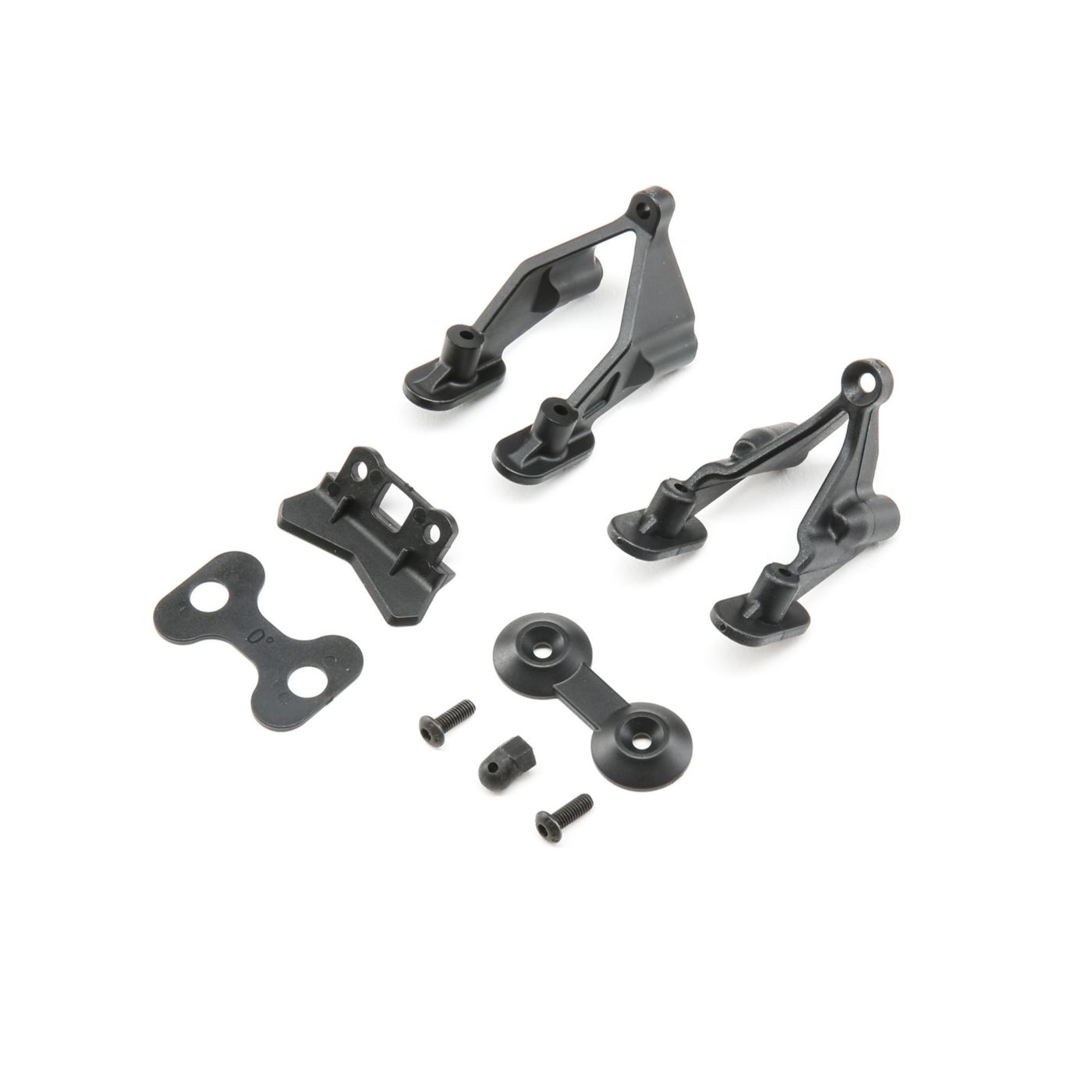 TLR TLR231063 Rear Wing Stay & Washers: 22 4.0
