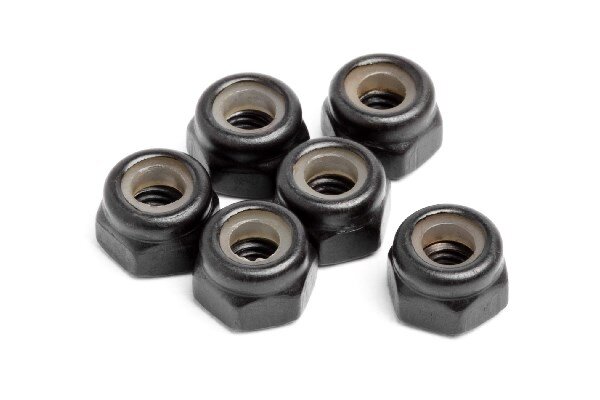 Maverick RC MV22062 M3 Nylon Locknut (6Pcs) - 2
