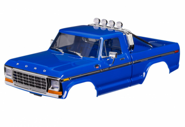 Traxxas 429812-BLUE Body TRX-4M Ford F-150 Blue Complete (Clipless)