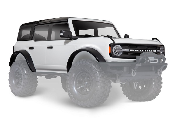 Body Ford Bronco 2021 White Complete