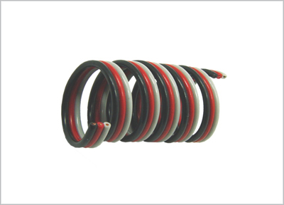 60 Strands, Black / Red / White, ca. 4 m.